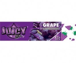 Juicy Jay's ochucené krátké papírky, Grape 32ks/bal.